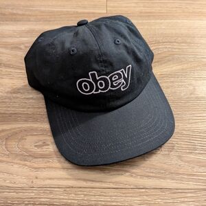 Obey Blue snapback dad hat